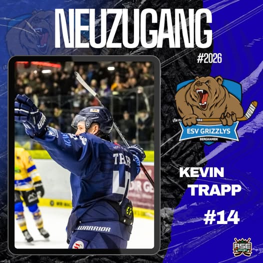 Kadernews: Kevin Trapp vom Eisadler zum GRIZZLY!