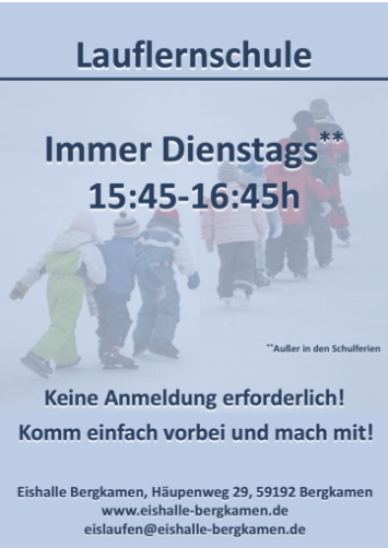 Eislaufen unter Anleitung lernen!
